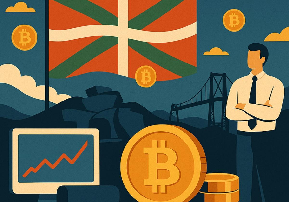 Los vascos con criptomonedas invierten de media 5.200 euros en dinero digital